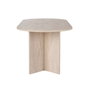 Nordure Mesa de Comedor Sabella Travertino